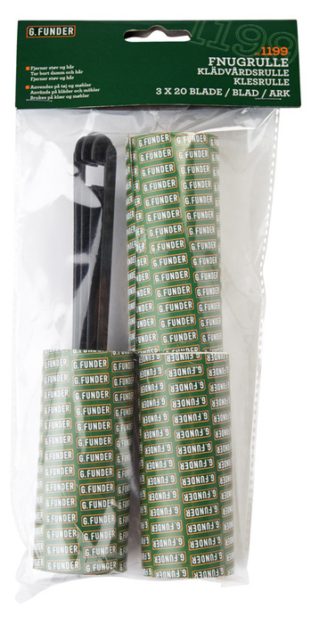 Fnugrulle 1 stk. med 2 refill
